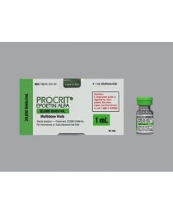 Procrit, 40,000 Units Vial, 1mL, 4/bx