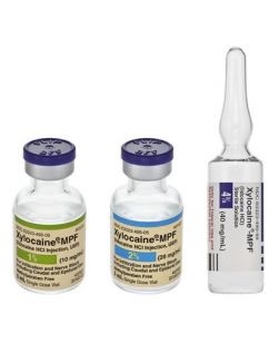Xylocaine Plain 2% SDV 5mL MPF, 25/pk