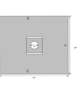 ClearView Drape, 17 x 23, Sterile,10/bx, 4 bx/cs