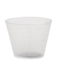 Plastic Cup, Clear, 5 oz., 100/dual pk, 25 pk/cs (24 cs/plt)