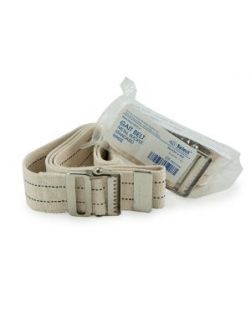 Gait Belt, Metal Buckle, 60 x 2,   Natural Color 1/bg, 36 bg/cs