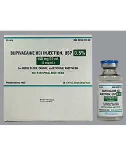 Sensorcaine Plain SDV 30mL, 0.50%, 25/pk