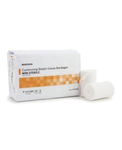 Conforming Bandage, 2 x 4.1 yds, White, Non-Sterile, 12/bx, 8 bx/cs