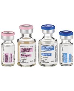 Haloperidol Dec Inj MDV, 100mg/mL, 5mL/vl