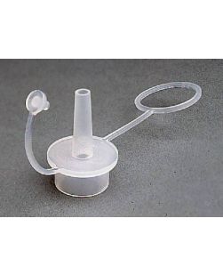 Oxygen Stem with Plug, Disposable, 50/cs