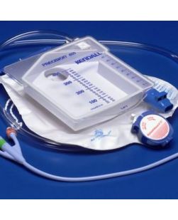400mL Urine Meter Foley Tray, 18FR, 5cc Silicone Foley Catheter, 10/cs (Continental US Only)