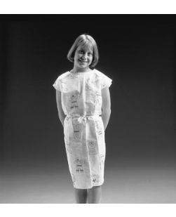 Pediatric Exam Gown, TPT, 20 x 36, Activity Bears® Print, 50/cs (176 cs/plt)