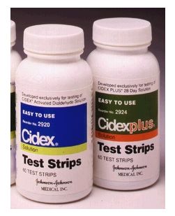 Cidex Test Strips, 60 strips/btl, 2 btl/cs (Continental US Only)