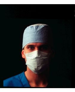 Procedural Mask, Nose Piece & Soft Ear Loops, Blue, 99% Eff., 500/cs