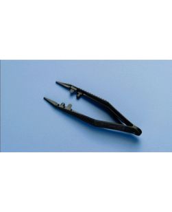 Deluxe Plastic Posi-Grip Forceps, 4, Sterile, 100/cs