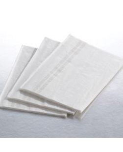 Tissue-Edge Embossed Towel, 13½ x 18, White, 3-Ply, 500/cs