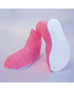 Toddler Hard Sole Plus Slippers, 5-7, Strawberry, 48 pr/cs