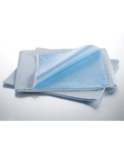 Standard Drape Sheet, 40 x 48, White/ Blue, 100/cs (42 cs/plt)