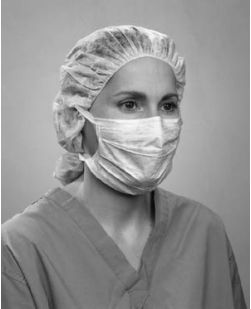Tie-On Surgical Mask, 50/bx, 12 bx/cs (36 cs/plt) (US Only)