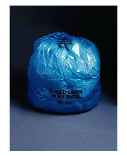 Soiled Linen Linen Bag, 31 x 41, 1.0 mil, Blue, 250/cs