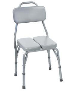 Shower Chair, Padded Vinyl, 2/cs
