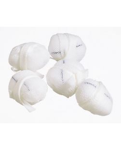 Single Strung Tonsil Sponge, Non-Sterile Bulk 500s, X-Large, 1¼, 500/cs