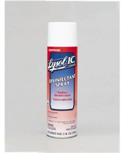 Disinfectant Spray, 19 oz, 12/cs (80 cs/plt) (Item is considered HAZMAT and cannot ship via Air or to AK, GU, HI, PR, VI)