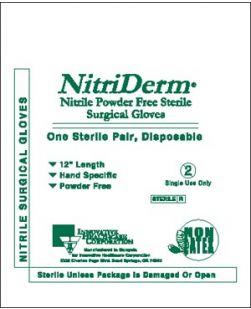 Nitrile Surgical Glove, Pairs, Size 9, 50/bx, 4bx/cs