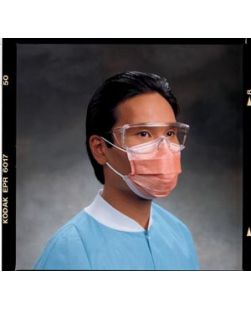 Fluidshield® Fog-Free Procedure Mask with Earloops, Orange, 40/pkg, 10 pkg/cs