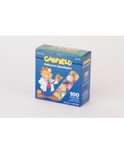 Garfield Bandages, ¾ x 3 Strips, Latex Free (LF), 100/bx, 12 bx/cs