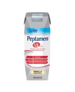 Peptamen® 1.5, Vanilla, 250 mL Tetra Prisma, 24/cs (144 cs/plt) (Minimum Expiry Lead is 90 days)