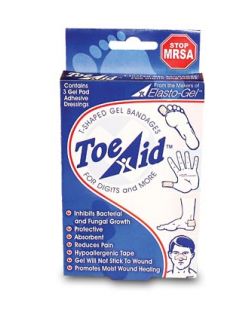 Toe-Aid/ T-Shaped Dressing, 1¼ x 1¼ Gel Area, 3/bx (To Be DISCONTINUED)