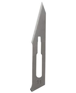 Scalpel, Size 11 Stainless Steel, 10/bx