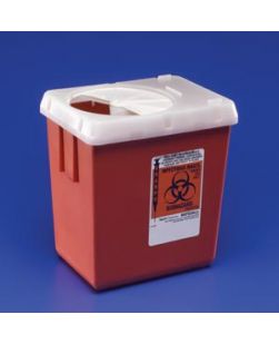 Sharps Container, 2.2 Qt, Red, 60/cs (16 cs/plt) (Continental US Only)