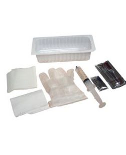 Foley Insertion Tray, Prefilled 30cc Syringe of Sterile Water, 20/cs (50 cs/plt)