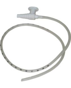 Suction Catheter, 18FR, Coiled, 50/cs