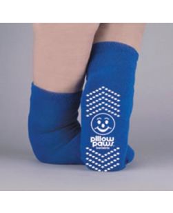 Royal Blue Bariatric X-Wide Slipper Sock, Single Imprinted, 48 pr/cs