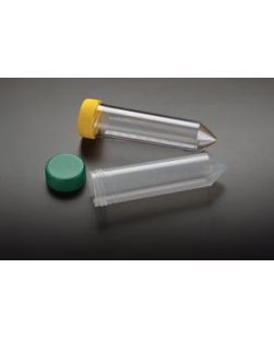 50mL Centrifuge Tube, Green Cap, Sterile, Polypropylene, 25/bg, 20 bg/cs