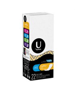 Lightdays® Pantiliners, Regular Unscented, 22/pkg, 18 pkg/cs (49 cs/plt)