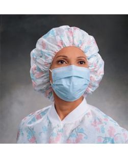 Fluidshield® Fog-Free Procedure Mask with Earloops, Blue, 40/pkg, 10 pkg/cs (60 cs/plt)