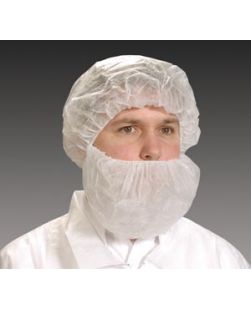 Universal Beard Cover, White, 100/bg, 10 bg/cs