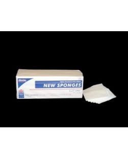 Sponge, 4 x 4, Non-Woven New Sponge, Non-Sterile, 4-Ply, 200/bg, 10 bg/cs (45 cs/plt)