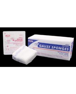 Gauze Sponge, 8 x 4 X-Ray Detectable, Sterile Tray, 16-Ply, 10/tray, 48 tray/cs