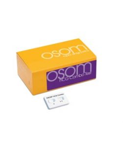 OSOM hCG Combo Pregnancy Test, CLIA Waived (Urine), 25 tests/kit