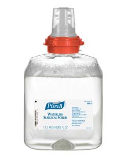 Purell® Surgical Scrub, 1000mL TFX Refill, Clear, 4/cs