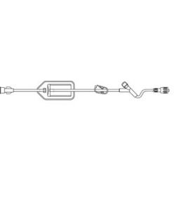 Extension Set FilterFlow® 16 Inch 1 Port 5.1 mL Priming Volume DEHP-Free