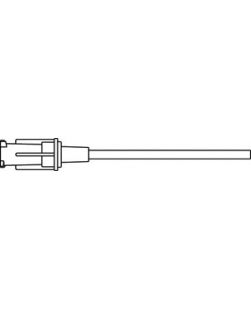 FILTER STRAW®, 1¾ Flexible Straw For Fluid Aspiration From Glass Ampules, 100/cs