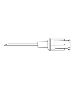 Filter Needle, 5µ Filter in Female Luer Lock Connection, 19G x 1 Thinwall Needle For Withdrawal or Injection of Medication From Rubber-Stopper Vial, DEHP & Latex Free (LF), 100/cs