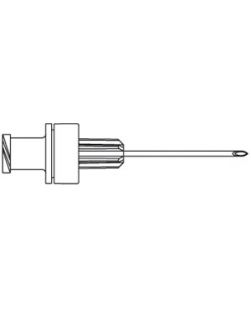 High Flow Filter Needle, 19G x 7/8 Needle with 5µ Filter, Recommended Use For Viscous Medications, Latex Free (LF), 100/cs