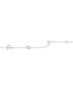 Fluid Transfer Set, Same Features as 356050 But Built-In Latex Free (LF) Y-Site Medicinal Entry Point For Multiple Injections, 23L, 50/cs