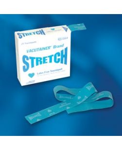 Stretch Tourniquet in Dispensing Box, Latex Free (LF), 25/pk, 20 pk/cs (Continental US Only)