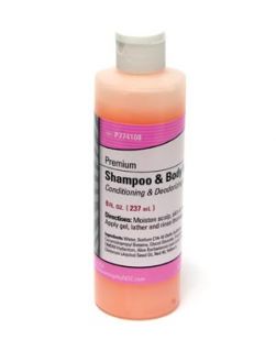 Premium Shampoo & Body Wash, 8 oz Bottle, Flip Top Cap, 48/cs (48 cs/plt)
