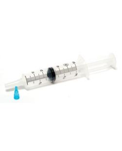 Syringe, 60cc, Catheter Tip, Flat Top, Small Tip Adapter, Packaged in Resealable IV Pole Bag, Non-Sterile, 30/cs (150 cs/plt)