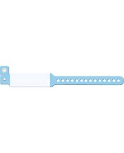 Wristband, Infant, Imprinter Vinyl, Blue, 250/bx