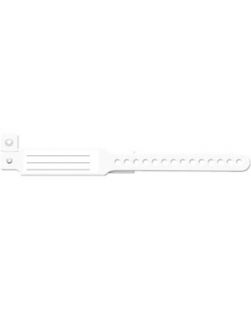Wristband, Infant, Insert Vinyl, Custom Printed, White, 250/bx